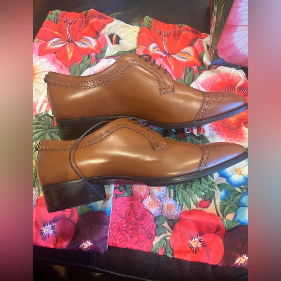 NIB Full set Gucci men’s waxed calf brogues - Picture 2 of 16